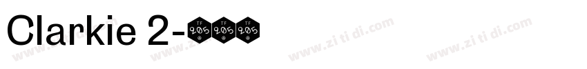 Clarkie 2字体转换